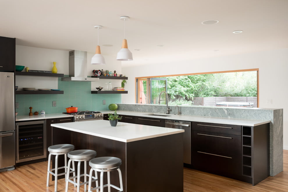 طراحی داخلی آشپزخانه مدرن