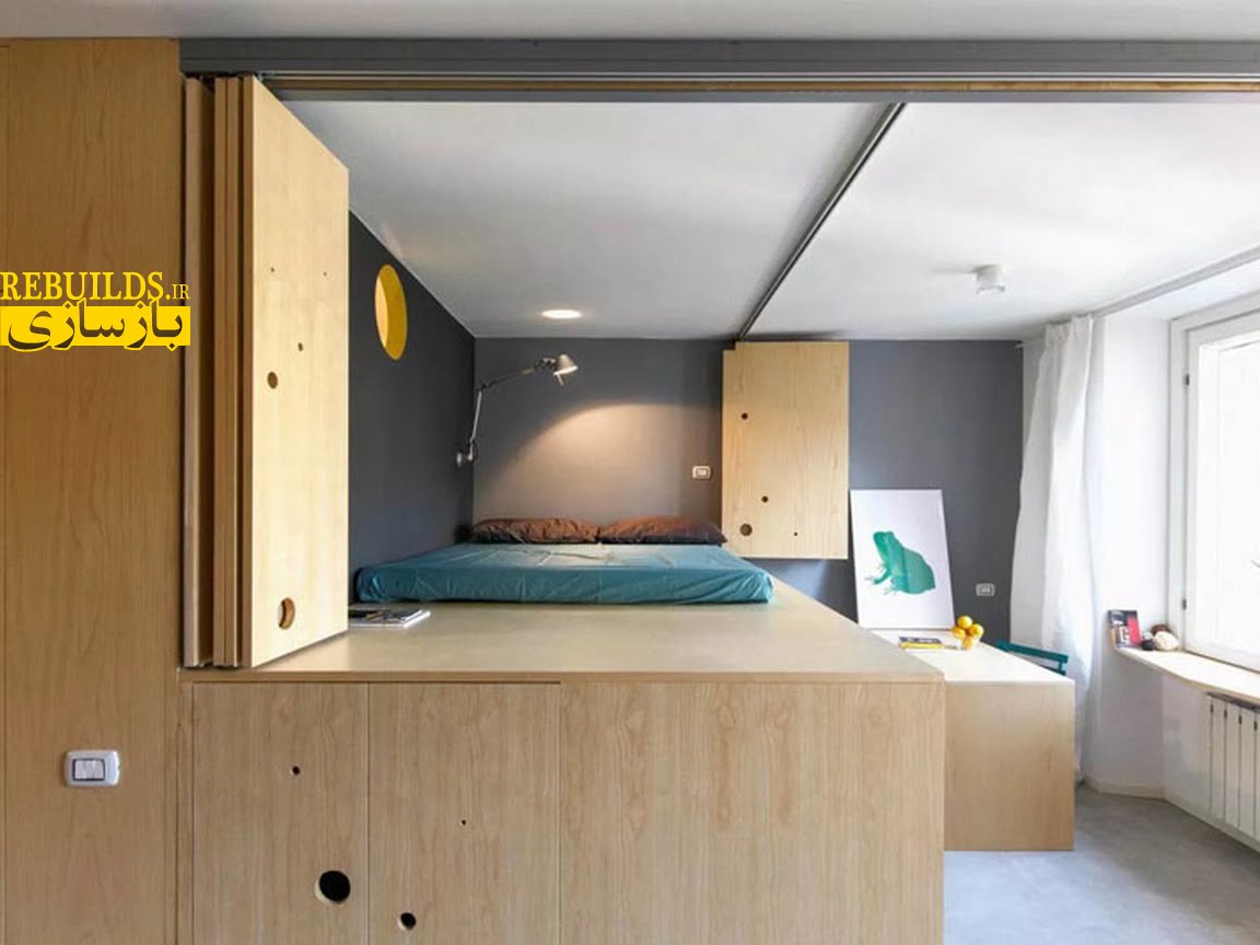 طراحی دکور خانه 30 متر مربعی