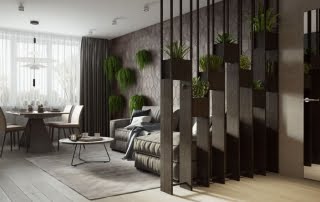طراحی داخلی آپارتمان کوچک
